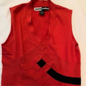 Jamie Sadock sweater vest.